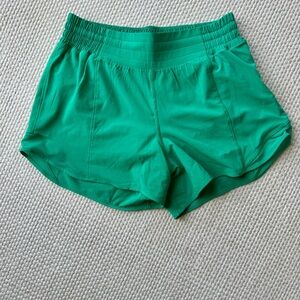 Lululemon Hotty Hot High Rise Lined Shorts